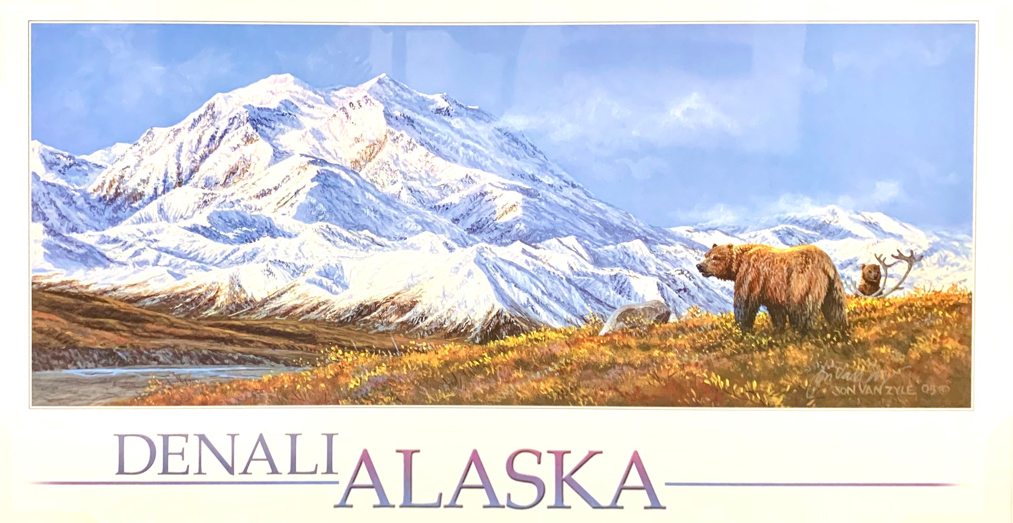 ALASKA DENALI POSTER