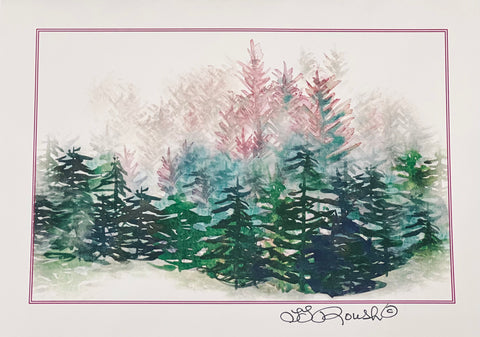 RAINFOREST ART CARD