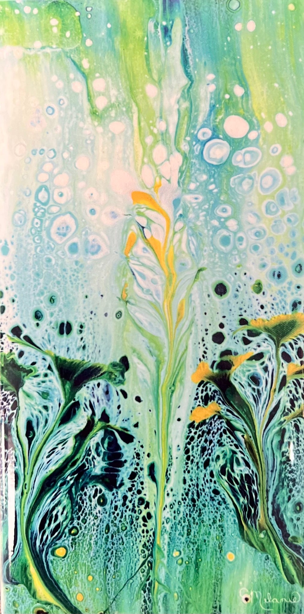 SEA FLOWERS IN SPRING TILE