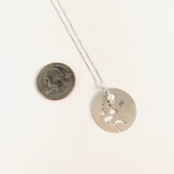 ALASKA FIREWEED NECKLACE