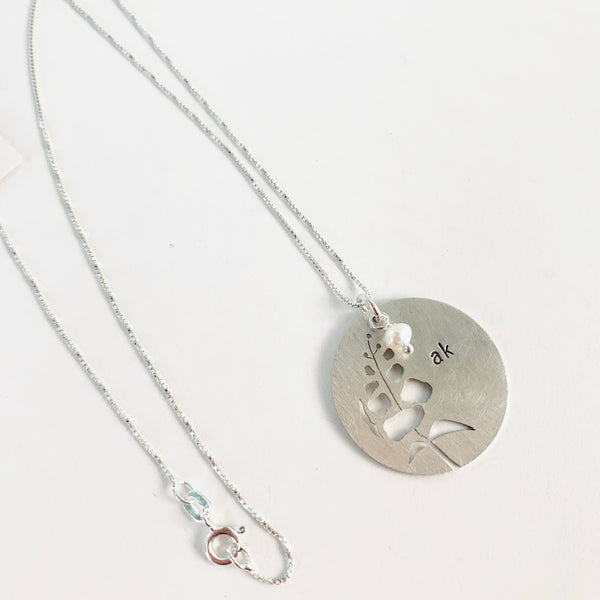 ALASKA FIREWEED NECKLACE