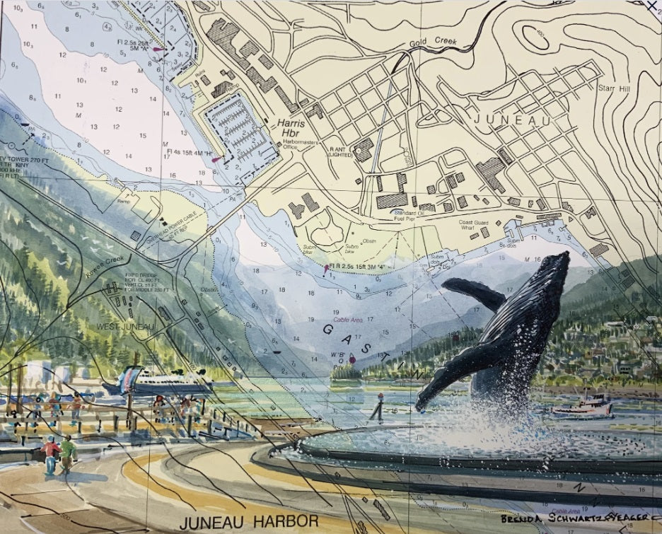 JUNEAU HARBOR – Scanlon Gallery & Custom Framing