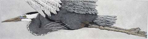 TAKING FLIGHT ETCHING