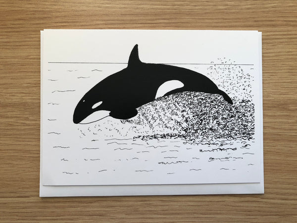 ORCA BREACHING ART CARD