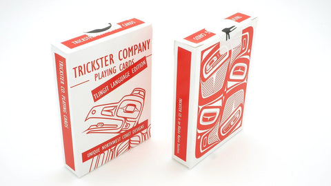 TRICKSTER  PLAYING CARDS TLINGIT LANGUAGE EDITION