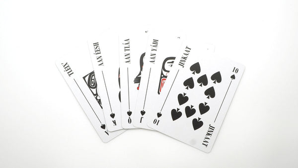 TRICKSTER  PLAYING CARDS TLINGIT LANGUAGE EDITION