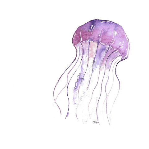 PURPLE JELLYFISH 8X8 ORIGINAL