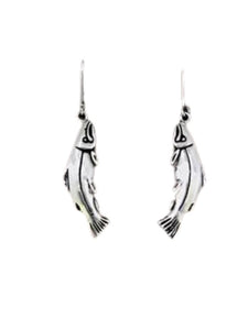 SALMON EARRINGS