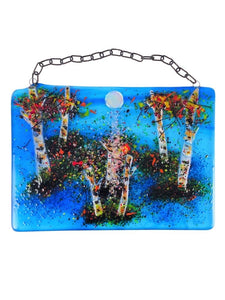 HANGING BIRCH 12" X 8.5"