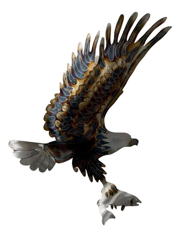 LARGE EAGLE WITH FISH