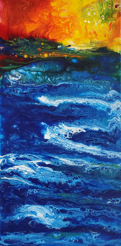 WHERE THE SEA MEETS CRIMSON SKY II ORIGINAL