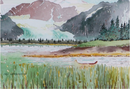 THE CANOE WAITS
