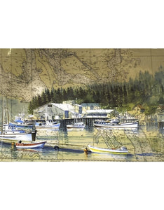 HOME PORT ART CARD