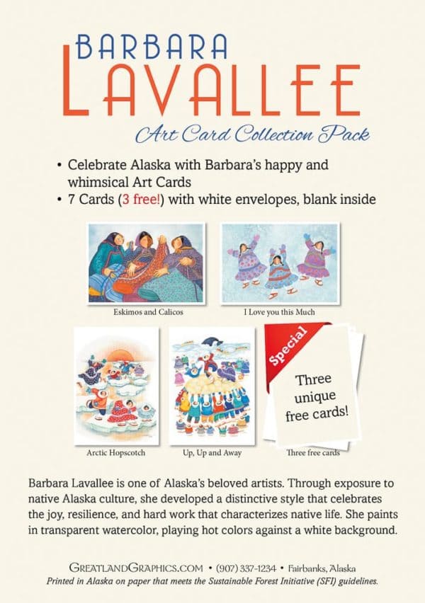 BARBARA LAVALLEE ART CARD COLLECTION PACK