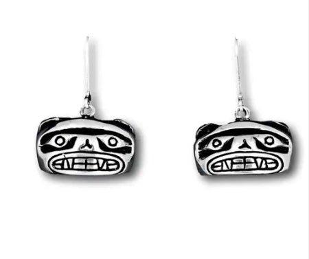 BEAR FACE EARRINGS LARGE