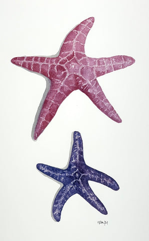 STAR FISH PINK AND PURPLE