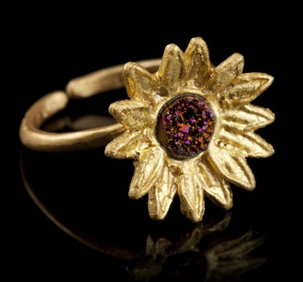SUNFLOWER SMALL RING
