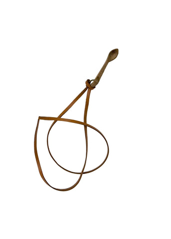 MINI SPOON WITH LEATHER LOOP