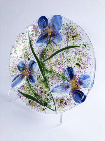 IRIS PLATE 12"