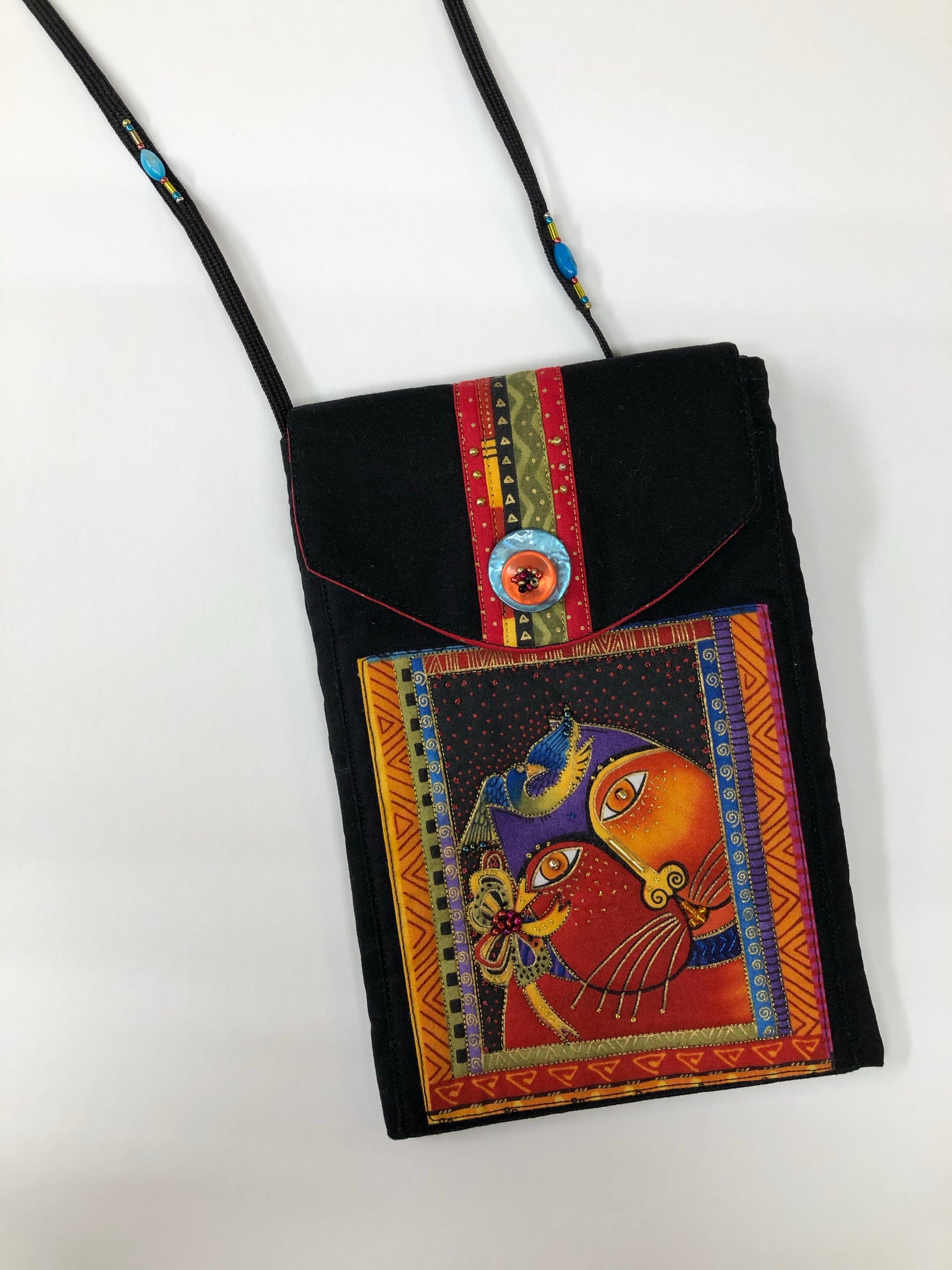FLIGHT OF FANCY BEADED PURSE