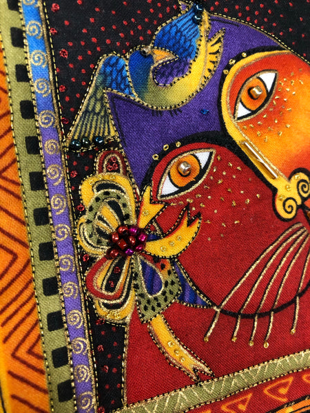 FLIGHT OF FANCY BEADED PURSE