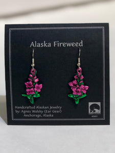 FIREWEED DANGLE EARRING