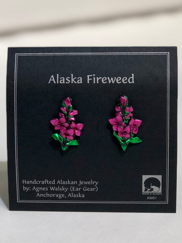 FIREWEED POST EARRINGS