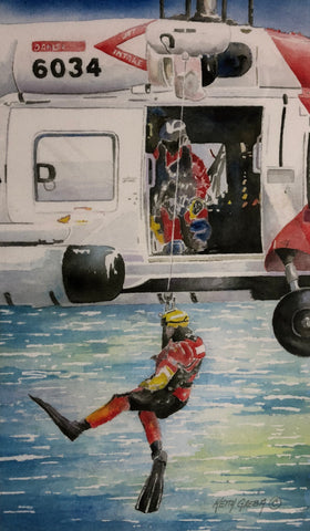 COAST GUARD RESCUE SWIMMER