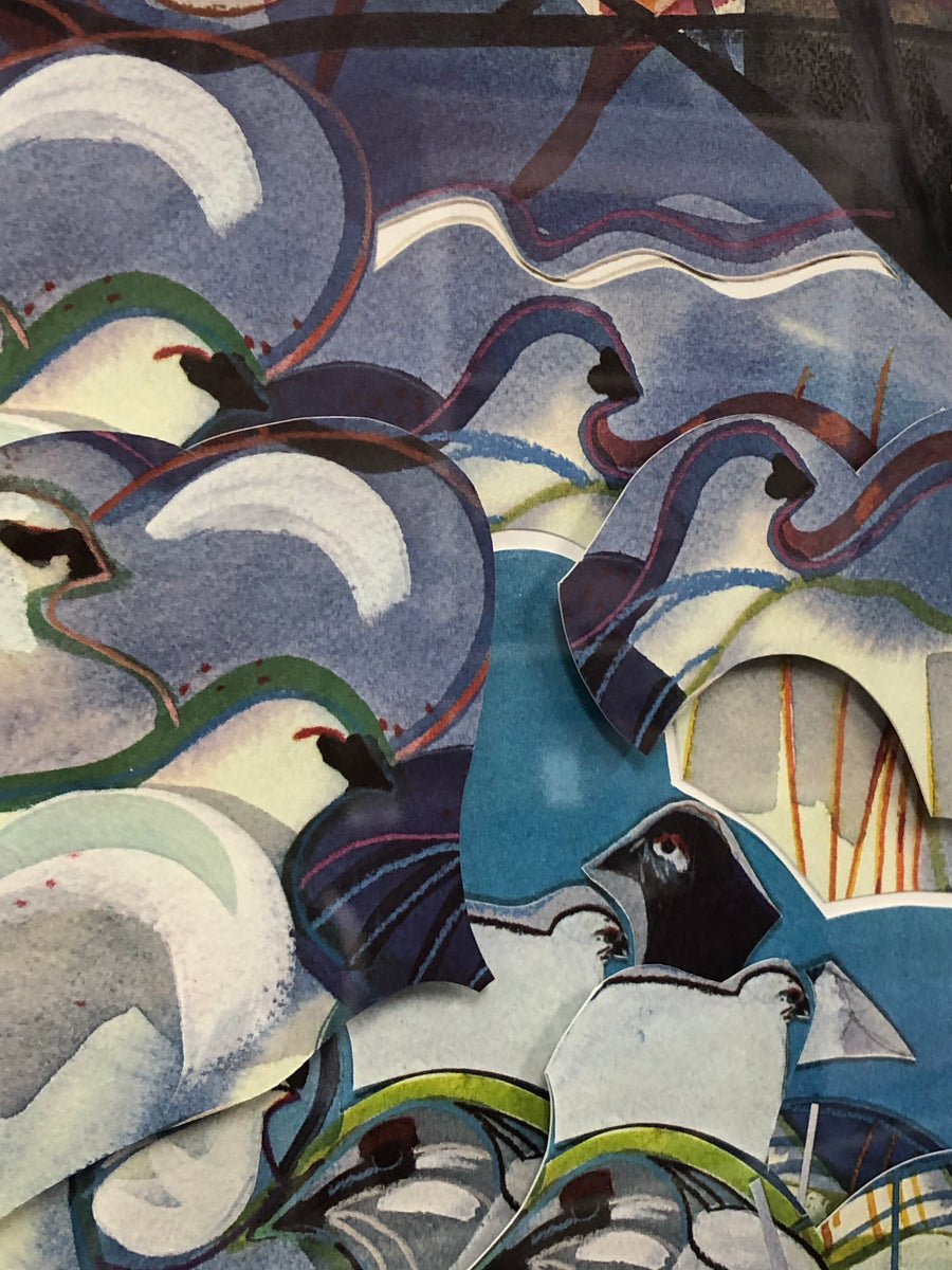 THE GATHERING #6 ORIGINAL – Scanlon Gallery & Custom Framing