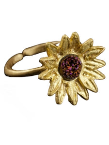 SUNFLOWER SMALL RING
